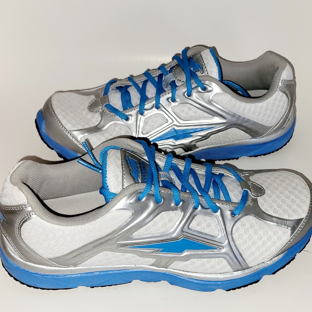 Avia Women's running Blue White gray Athletic Sneakers Shoes US 8 UK6 A5255WSHM